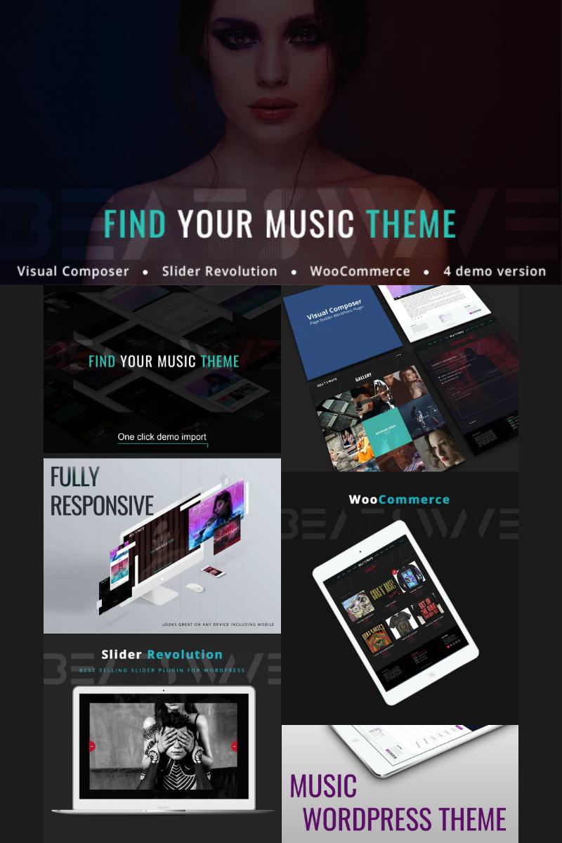 Beatswave - Creative Music Wordpress Theme screenshot 2